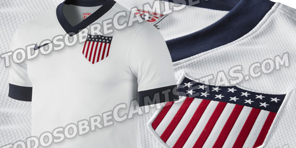 Bocoran Jersey: Timnas Amerika Serikat Home 2013 Bocoran Jersey: Timnas Amerika Serikat Home 2013