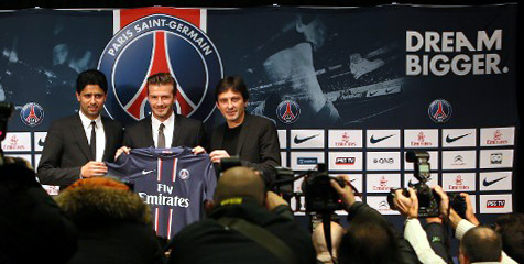 Beckham Termotivasi Bawa PSG Raih Trofi