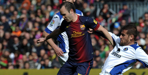 Iniesta: Barcelona Bermain Luar Biasa