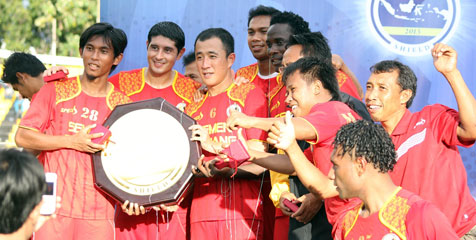 Juarai Community Shield, Manajemen Semen Padang Belum Puas Juarai Community Shield, Manajemen Semen Padang Belum Puas