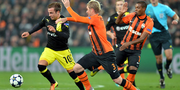 Highlights UCL: Shakhtar 2-2 Dortmund