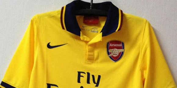Bocoran Jersey: Arsenal Away 2013-2014