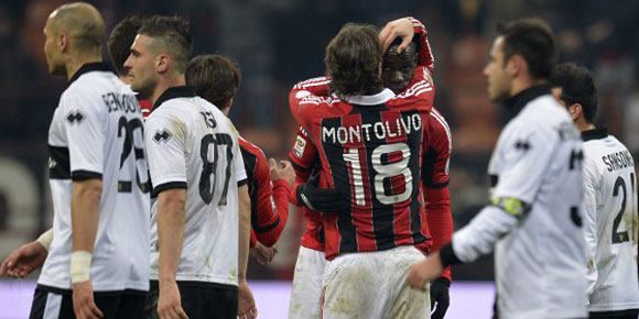 Highlights Serie A: AC Milan 2-1 Parma