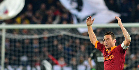 Totti: Roma Perlihatkan Karakter Hebat