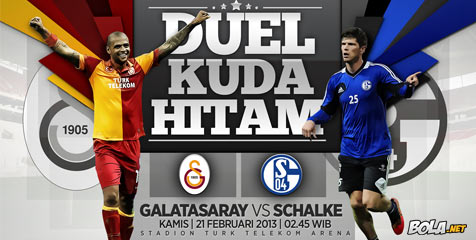 Data dan Fakta 16 Besar UCL: Galatasaray vs Schalke