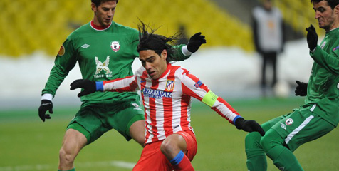 Atletico Madrid Kandas di Tangan Rubin Kazan