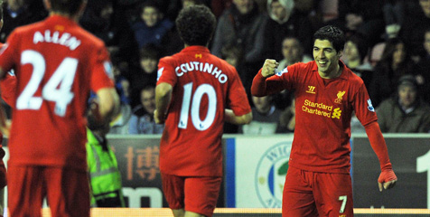 Review: Trigol Suarez Bawa The Reds Bekuk Wigan