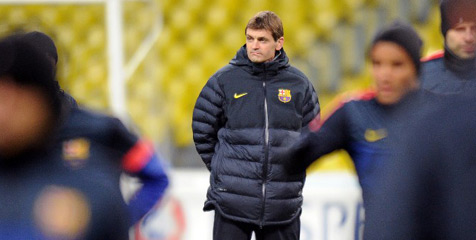 Tak Ada Di Lapangan, Vilanova Muncul di Arena Tenis