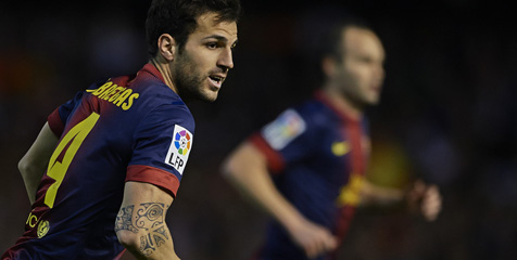 Fabregas Jamin Barca Suguhkan 'Comeback' Epik