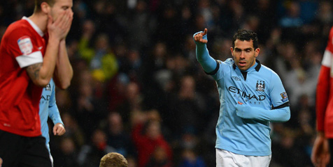 Review: Hattrick Tevez Jaga Asa City di Piala FA