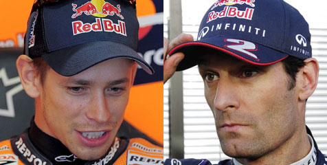 Motor CBR vs Mobil F1, Stoner Dikalahkan Webber