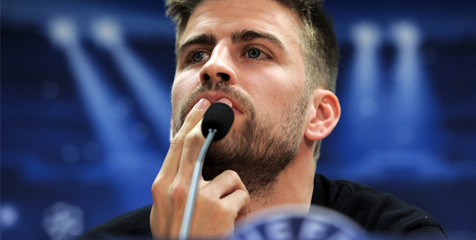 Pique: Kontra Milan, Barca Harus Bermain Cerdas!