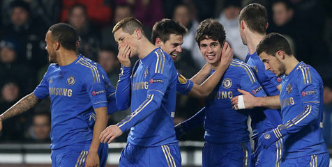 Data dan Fakta Liga Europa: Chelsea vs Steaua Bucharest