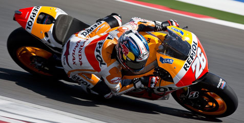 Hari Kedua Uji Coba Austin, Pedrosa Makin Dekati Marquez