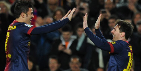 Review: Barca Hantam Rayo, Messi Dua Gol