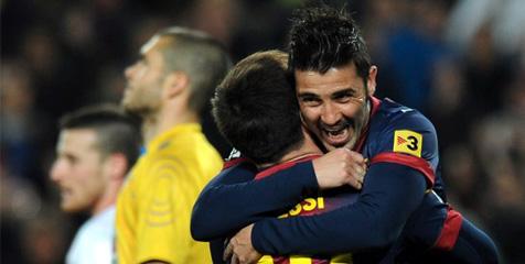 Roura: David Villa Tetap Pemain Penting Barcelona