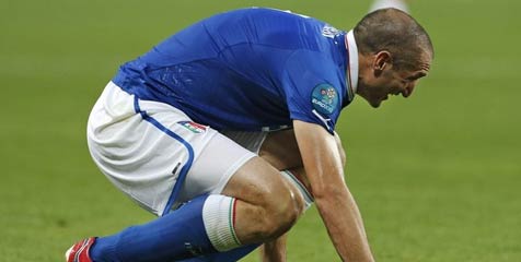 Italia Pastikan Chiellini Akan Absen