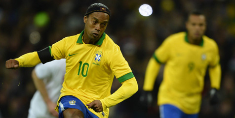 Scolari Tak Yakin Dengan Duet Kaka-Ronaldinho