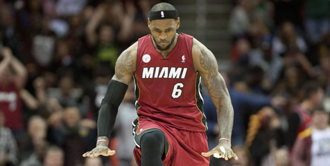 Bungkam Cavaliers, Heat Menang 24 Kali Beruntun
