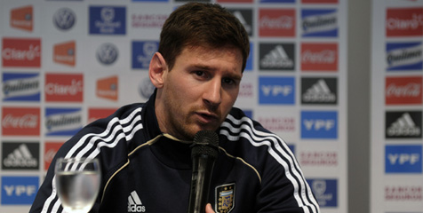 Messi: Saya Tak Suka Tribute Sebelum Pertandingan Messi: Saya Tak Suka Tribute Sebelum Pertandingan