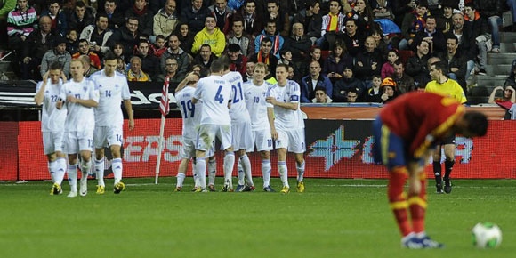 Highlights WCQ 2014: Spanyol 1-1 Finlandia