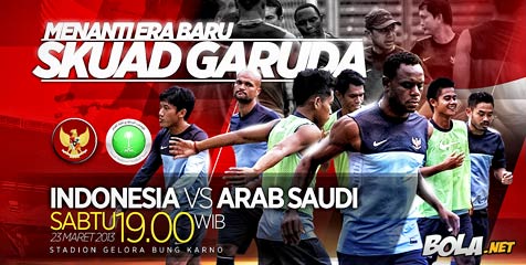 Skuad Garuda Sudah Siap Tempur Lawan Arab Saudi