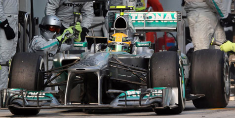 Hamilton: Mercedes Bisa Jadi yang Tercepat di F1 2013