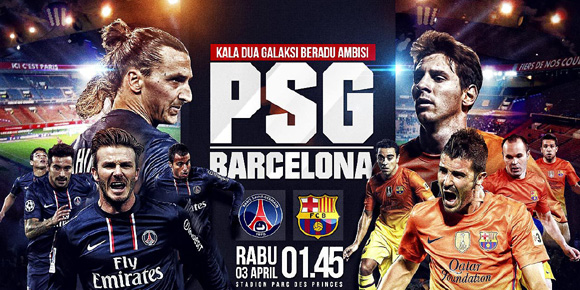 Momen Jelang Laga: PSG vs Barcelona