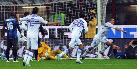 Data dan Fakta Serie A Giornata 30: Sampdoria vs Inter