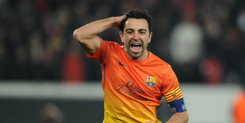 Selebrasi Xavi Untuk Penderita Leukemia