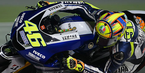 Kuat di Latihan Pertama, Rossi Yakin Bisa Tampil Kompetitif