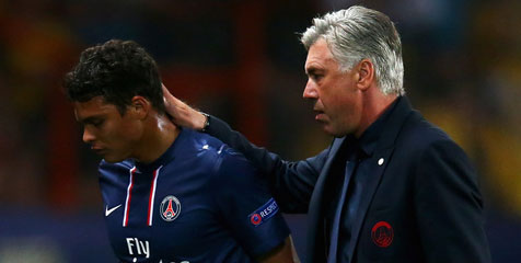 Thiago Silva Absen di Leg Kedua Kontra Barcelona?