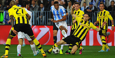 Data dan Fakta Perempat Final UCL: Dortmund vs Malaga