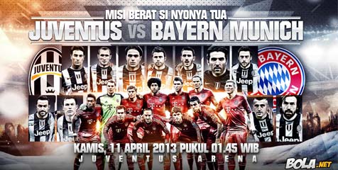 Preview: Juve vs Bayern Munich, Adakah Lo Spirito?