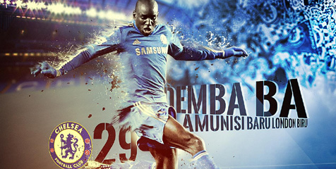 Chelsea Berharap Demba Ba Turun Lawan City