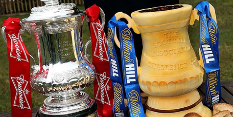 Ada Kue Replika FA Cup Jelang Semifinal