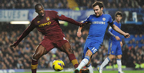 Jelang Chelsea vs City, Mata Malah Puji Yaya Toure