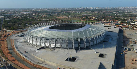 Stadion Piala Dunia Brasil Mulai Diteror