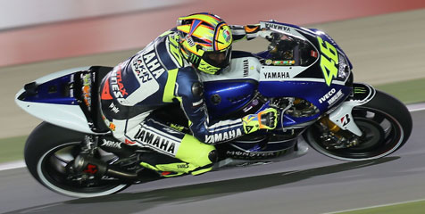 Rossi Berpeluang Perbarui Rekor Start di MotoGP Austin