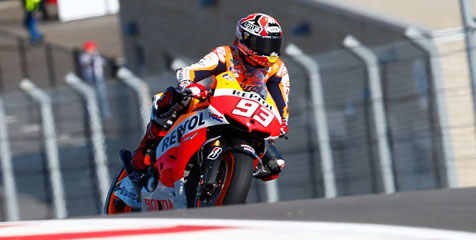 Marquez Raih Kemenangan Perdana di MotoGP Austin
