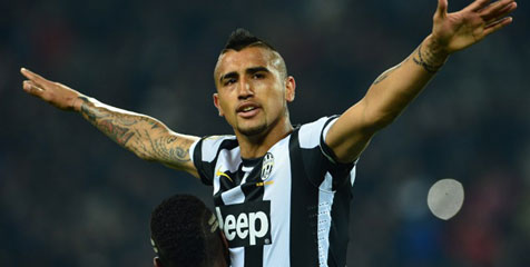 Review: Penalti Vidal Beri Kemenangan Juve