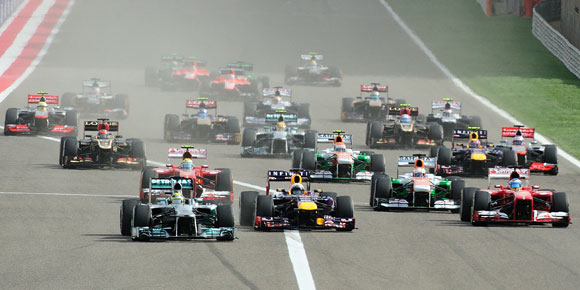 Galeri Foto Gelaran Balap Formula 1 GP Bahrain 2013