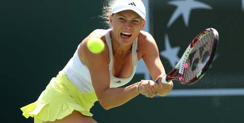 Wozniacki Disingkirkan Suarez di Turnamen WTA Stuttgart