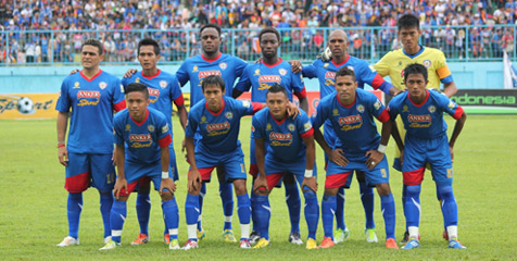 Demi Poin, Arema Boyong 20 Pemain ke Papua