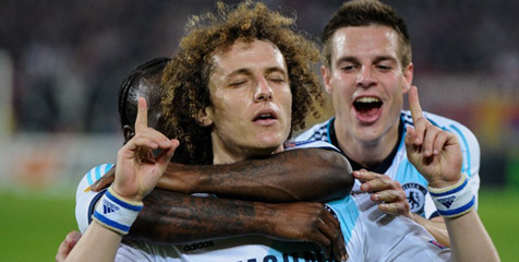 Review: David Luiz Dekatkan Chelsea ke Final