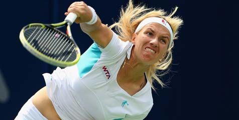 Svetlana Kuznetsova Melaju di Oeiras Terbuka