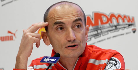 Sambut Bos Baru, Ducati 'Konser' Motor di Markas