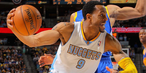 25 Poin Iguodala Bantu Nuggets Gilas Warriors