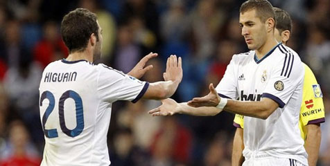 Madrid: Higuain Dijual, Benzema Dipertahankan