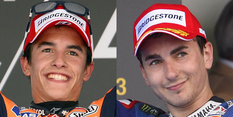Marquez-Lorenzo Angkat Bicara Soal Senggolan di Jerez
